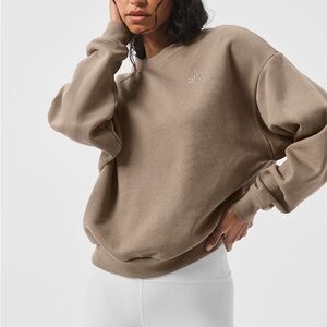Accolade crewneck gravel XXS ALO YOGA